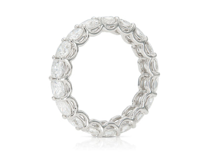 3.60 Carat Cushion Cut Diamond Eternity Band