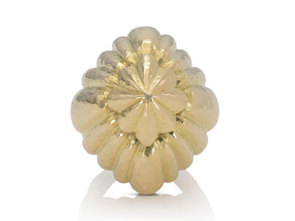 Vintage 1980s David Webb Gold Pyramid Ring