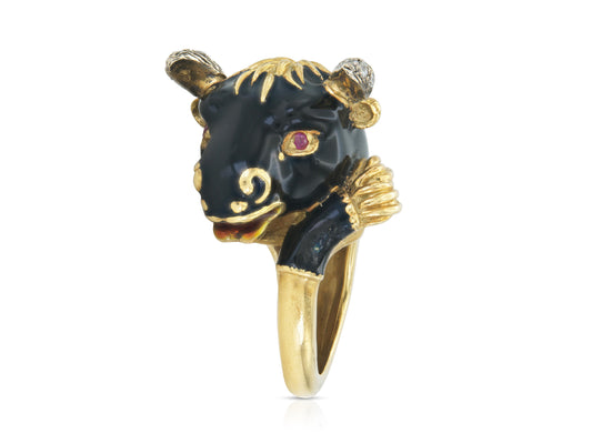 Vintage 1970s Frascarolo Bull Ring