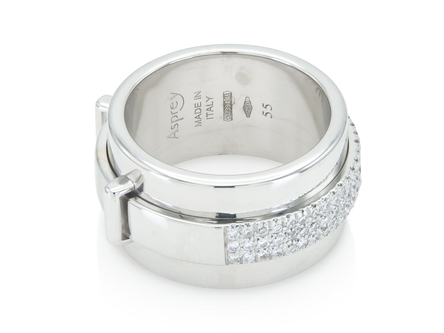 Asprey Keria Ring with Diamonds