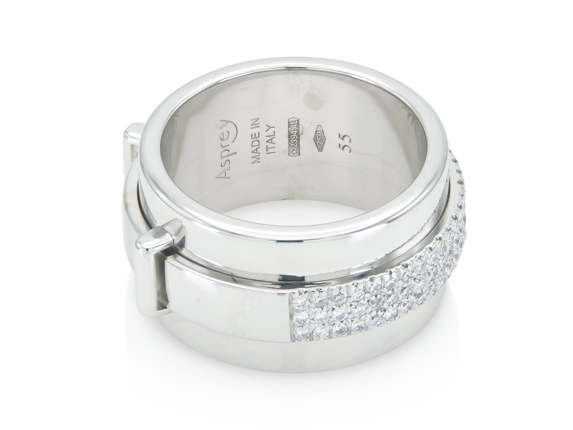 Asprey Keria Ring with Diamonds