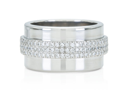 Asprey Keria Ring with Diamonds