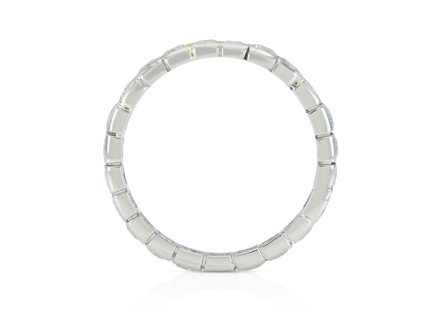 Vintage 1940s 1.15 Carat Diamond Eternity Band