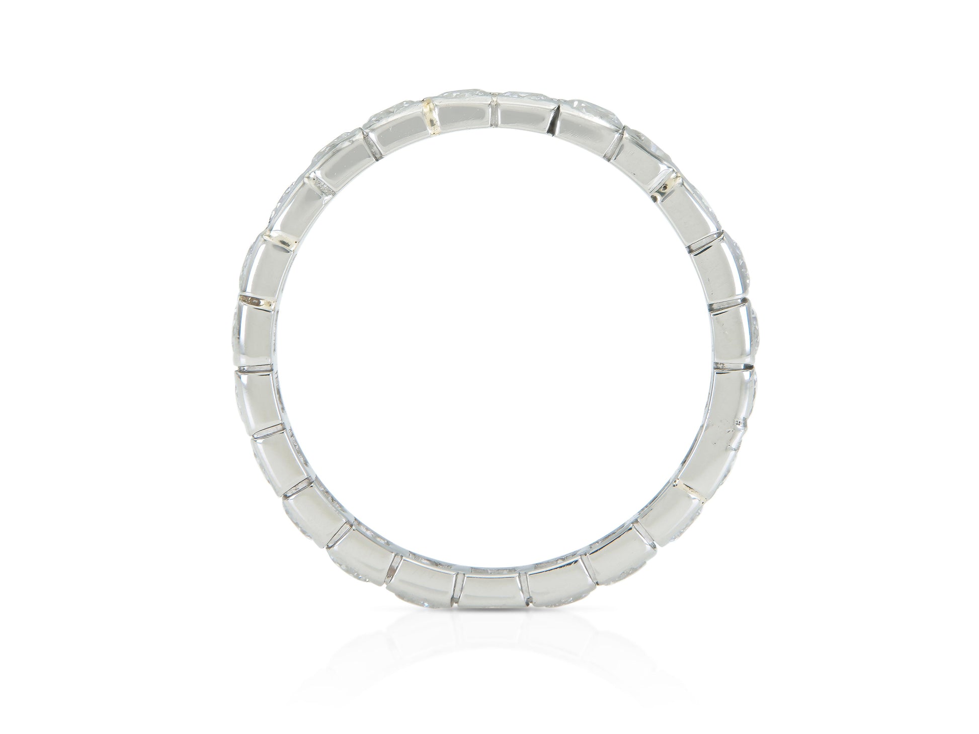 Vintage 1940s 1.15 Carat Diamond Eternity Band