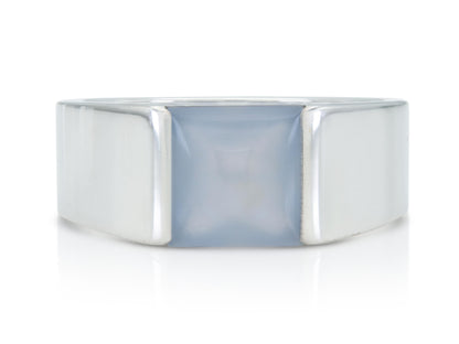 Vintage 2000s Cartier Moonstone Tank Ring