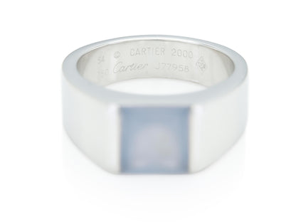 Vintage 2000s Cartier Moonstone Tank Ring
