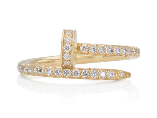 Cartier Juste un Clou Ring with Diamonds