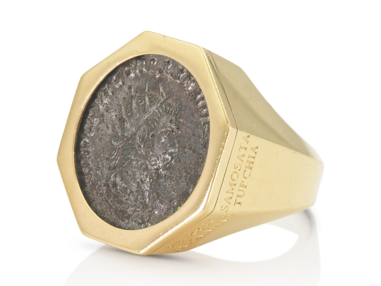 Vintage 1980s Bvlgari Moneta Coin Ring