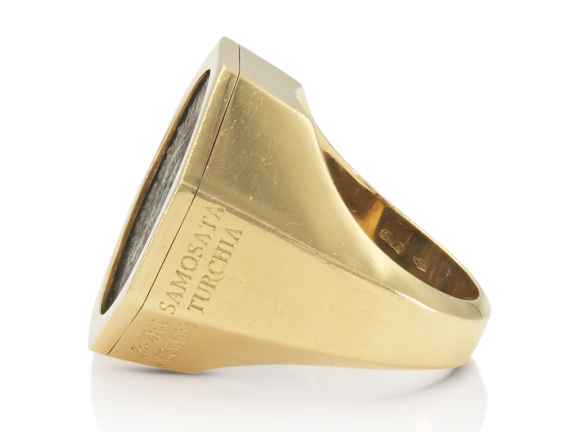 Vintage 1980s Bvlgari Moneta Coin Ring