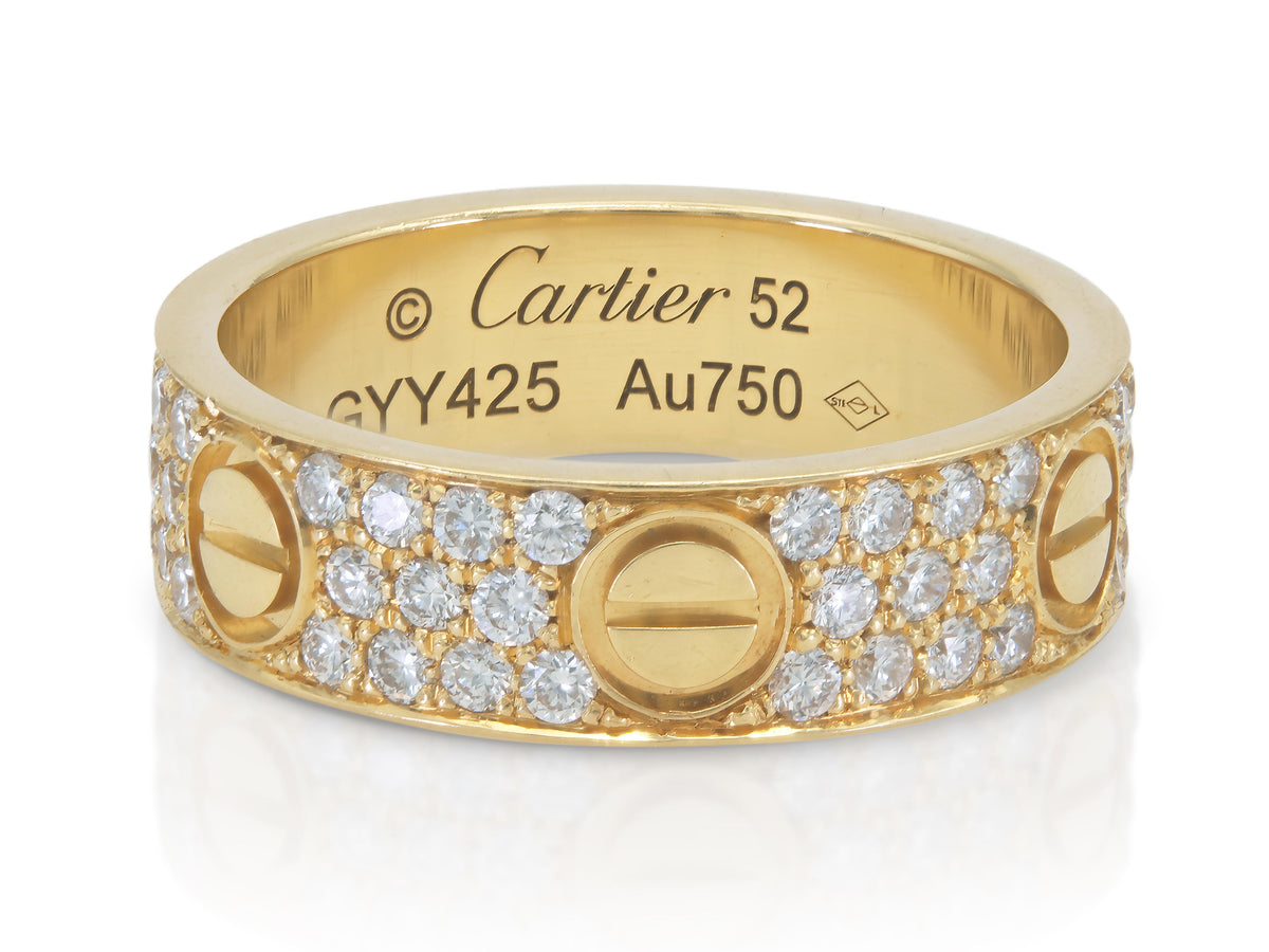 Cartier Love Ring with Diamonds