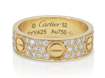 Cartier Love Ring with Diamonds