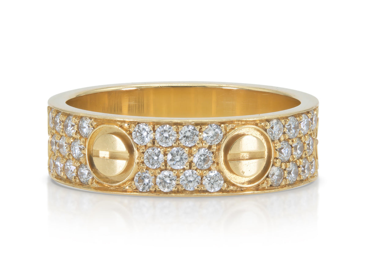 Cartier Love Ring with Diamonds
