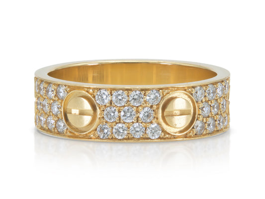Cartier Love Ring with Diamonds