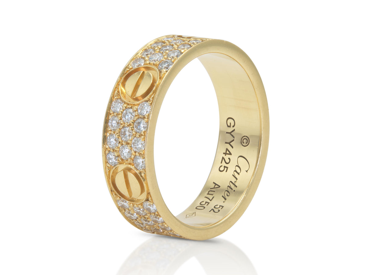 Cartier Love Ring with Diamonds