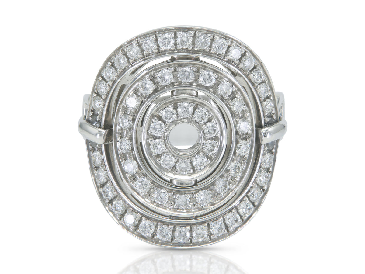 Bvlgari Astrale Cerchi Diamond Ring