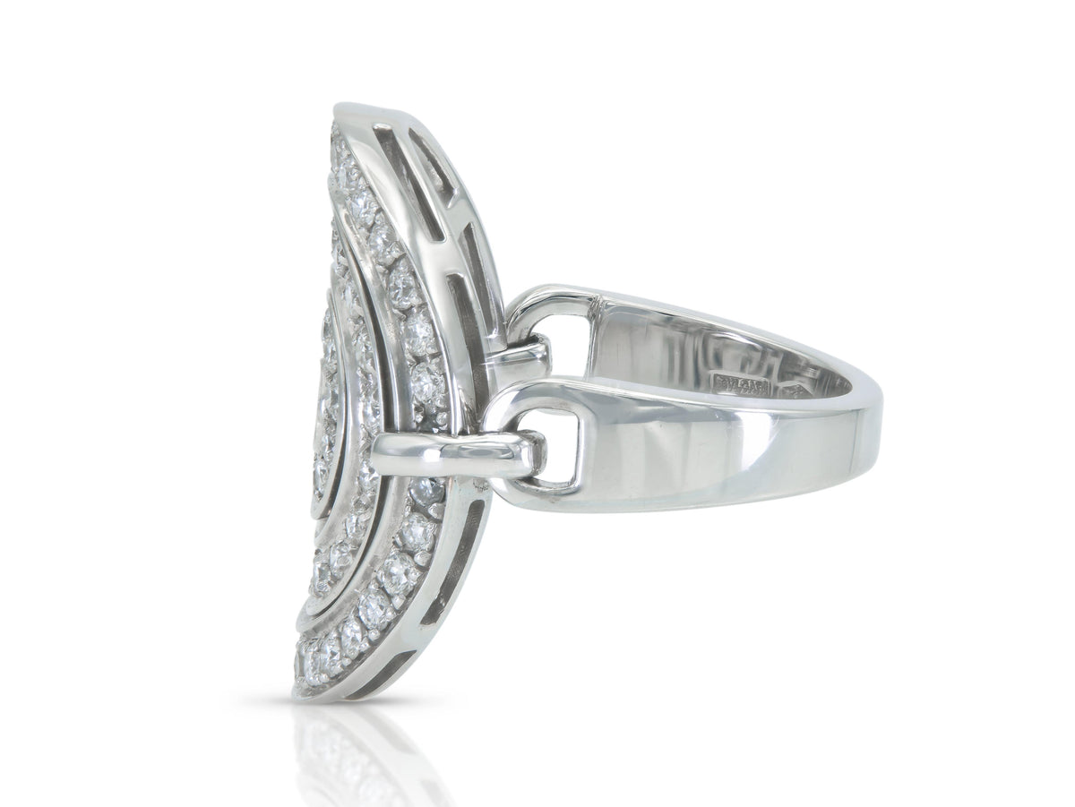 Bvlgari Astrale Cerchi Diamond Ring