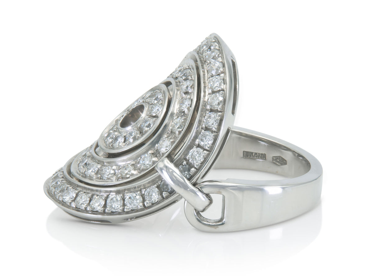 Bvlgari Astrale Cerchi Diamond Ring