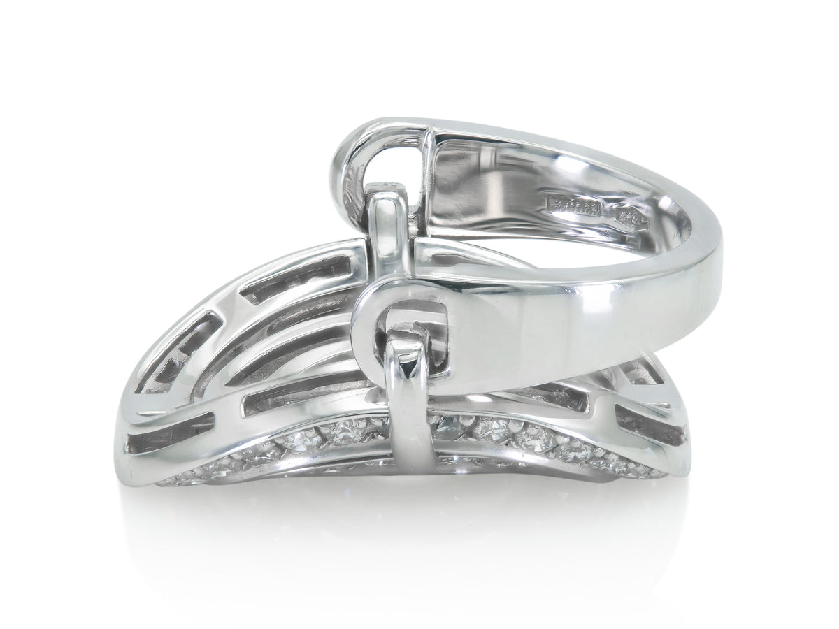 Bvlgari Astrale Cerchi Diamond Ring
