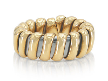 Vintage 1990s Bvlgari Two Toned HRing