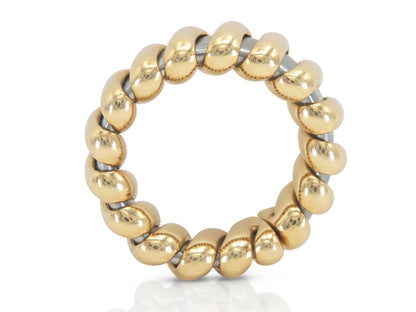 Vintage 1990s Bvlgari Two Toned HRing