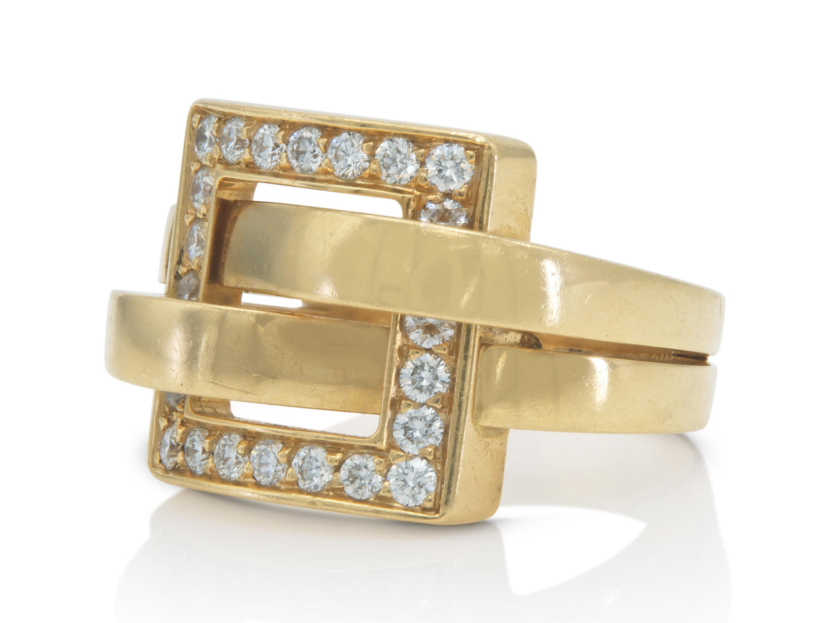 Boucheron Dechainee Ring with Diamonds