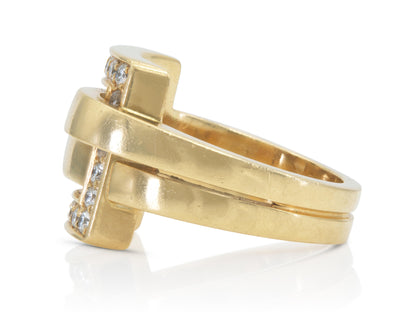 Boucheron Dechainee Ring with Diamonds