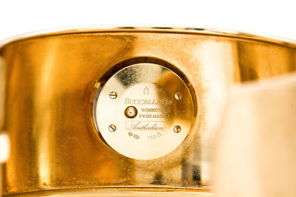 Buccellati Anthochron Gold Watch Bangle with Diamonds