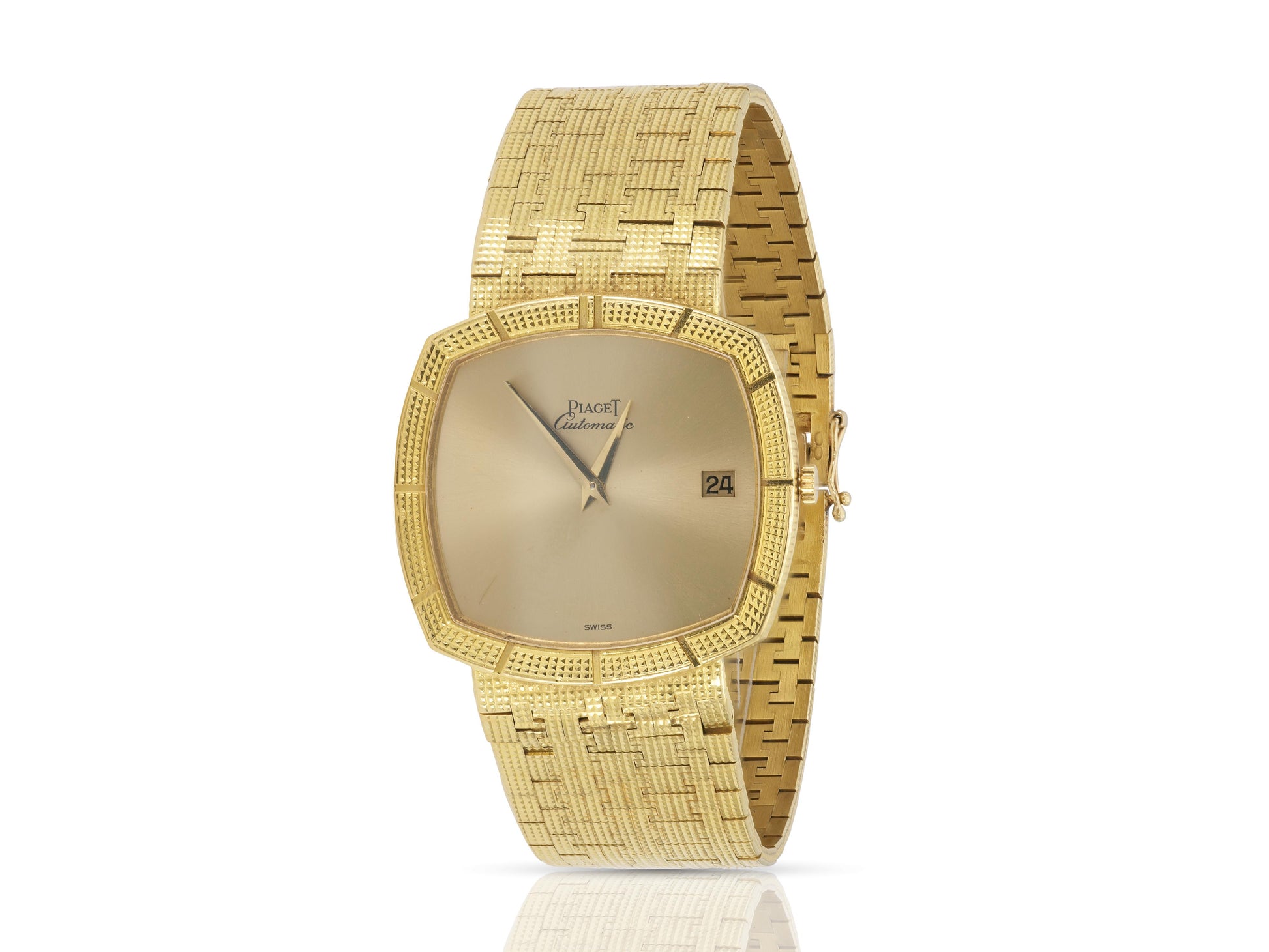 Vintage 1980s Piaget Gold Watch