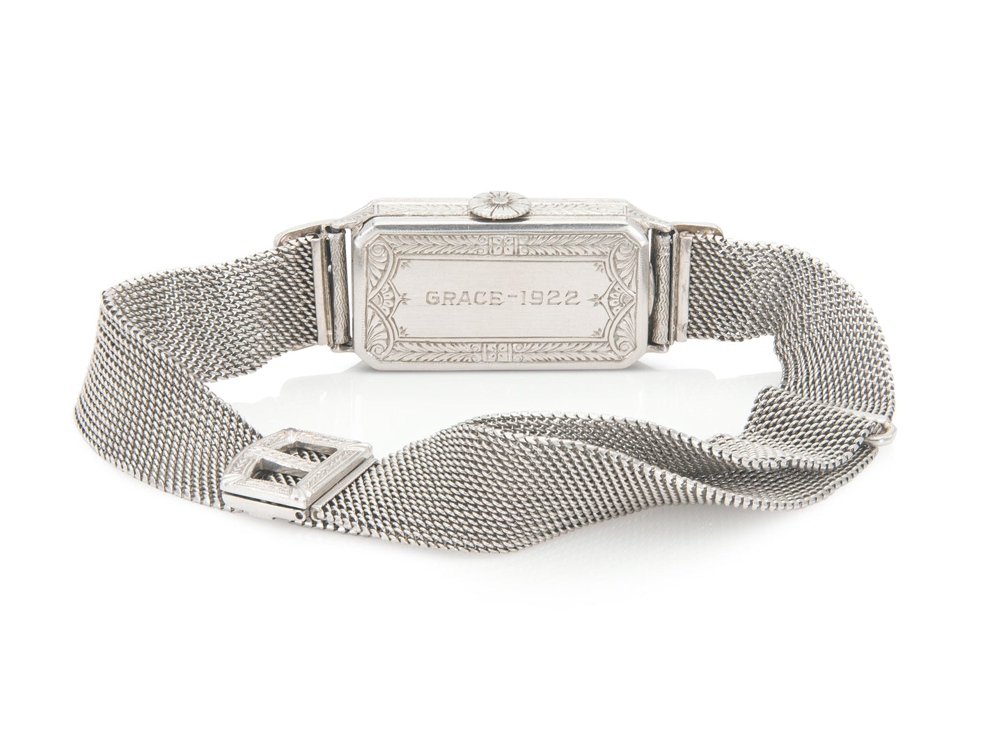 Antique Art Deco 1920s Audemars Piguet 2.30 Carat Diamond Watch