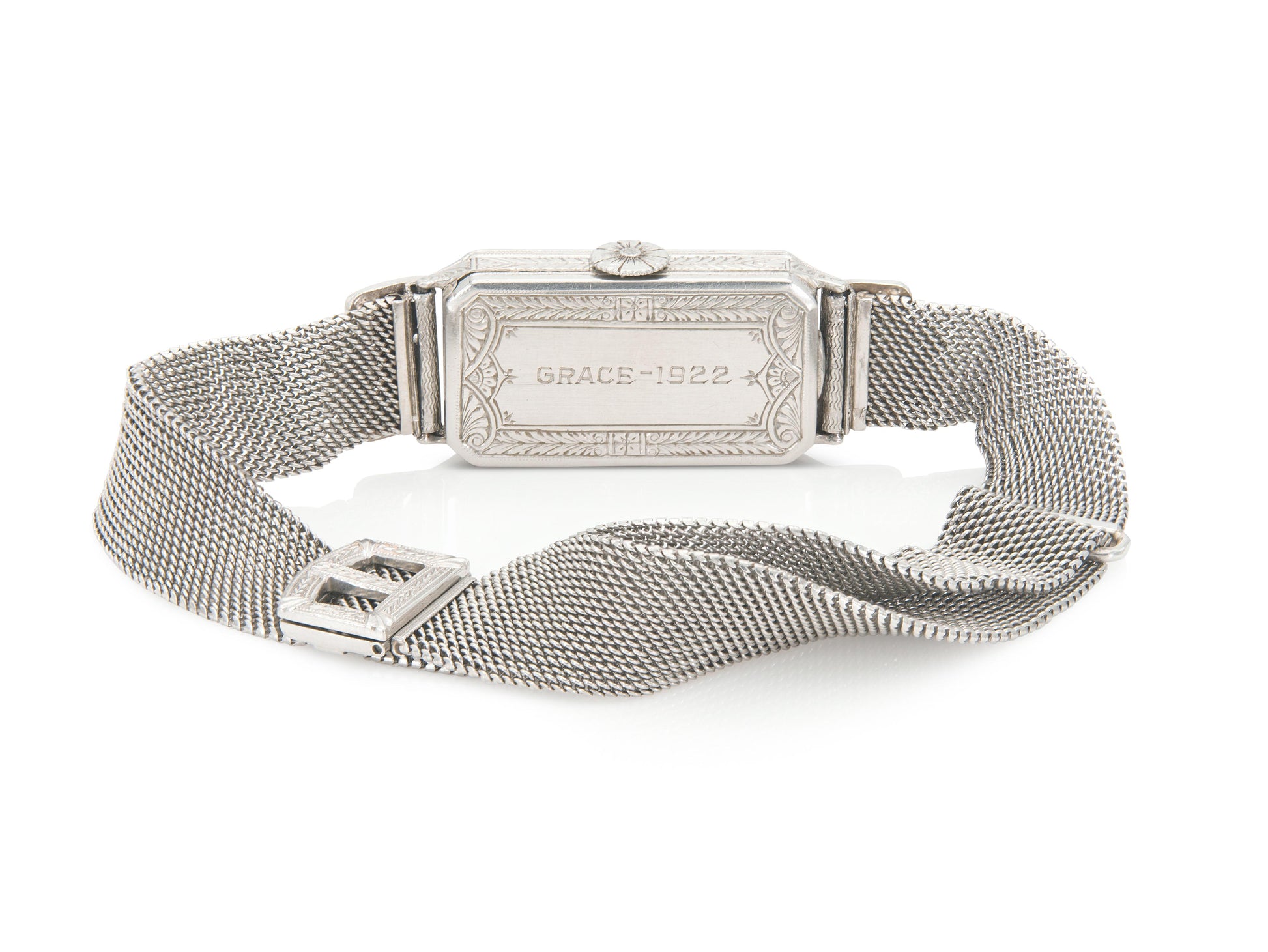 Antique Art Deco 1920s Audemars Piguet 2.30 Carat Diamond Watch