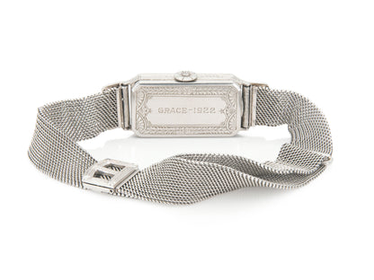 Antique Art Deco 1920s Audemars Piguet 2.30 Carat Diamond Watch
