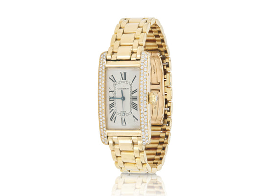 Cartier Tank Americaine with Diamonds