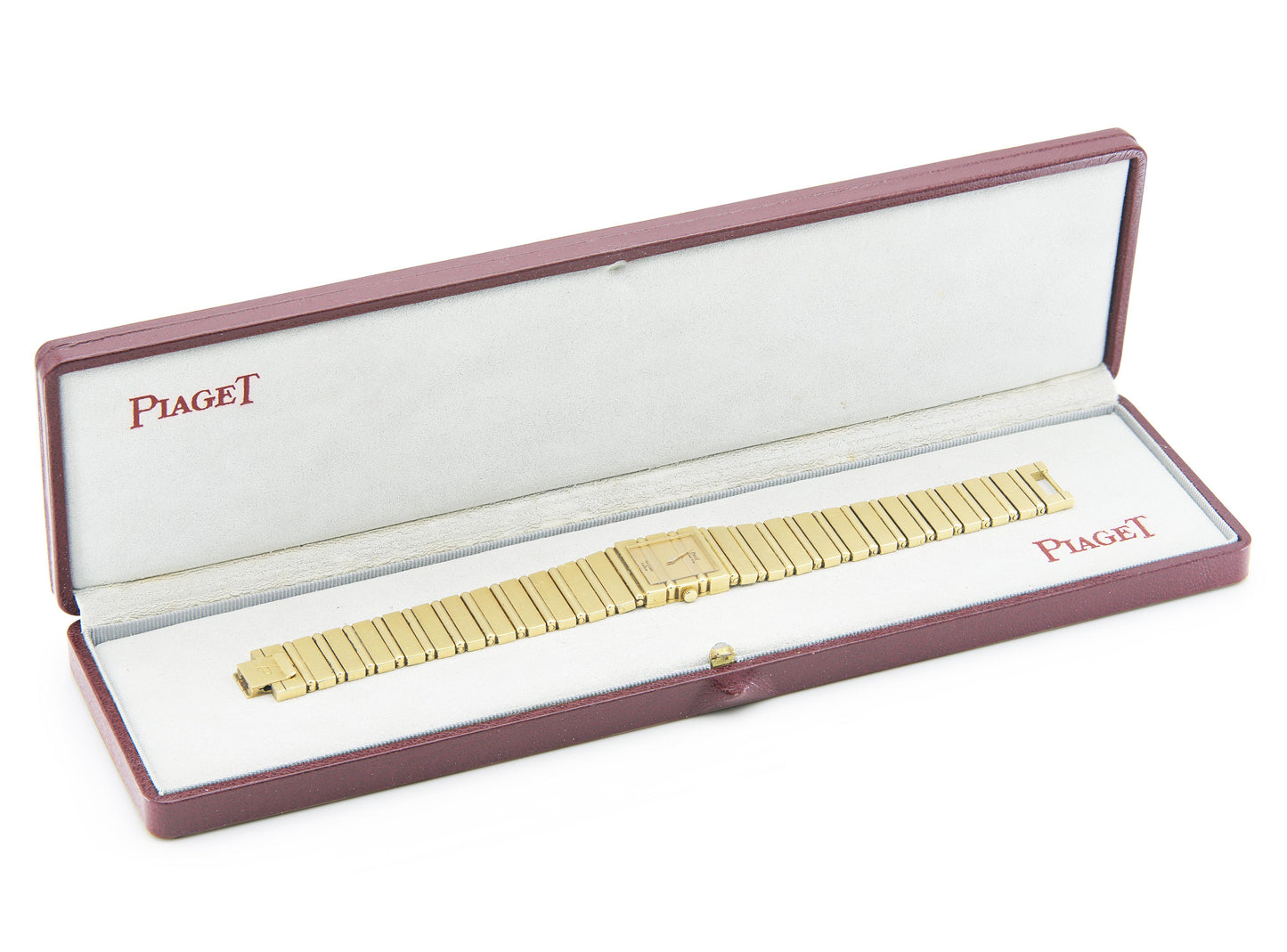 Vintage 1980s Piaget Gold Polo Watch for Van Cleef & Arples