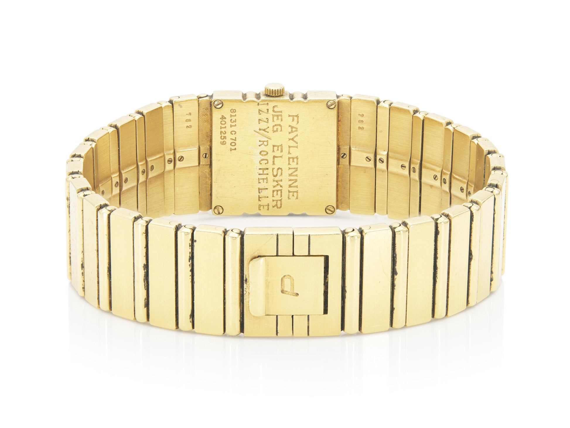 Vintage 1980s Piaget Gold Polo Watch for Van Cleef & Arples