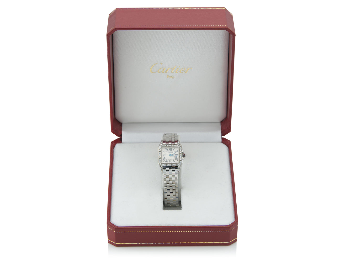 Cartier Santos Demoiselle Watch with Diamonds