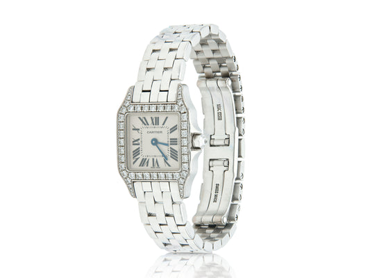 Cartier Santos Demoiselle Watch with Diamonds