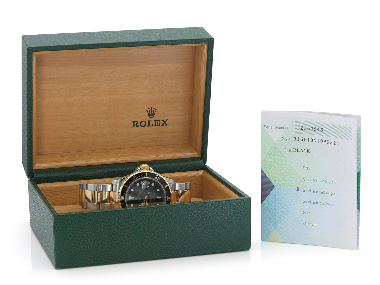 Rolex Submariner Black Dial