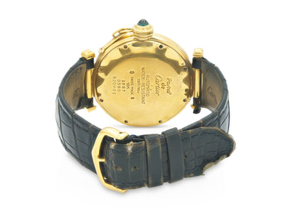 Vintage 1980s Cartier Gold Pasha Chronograph Watch