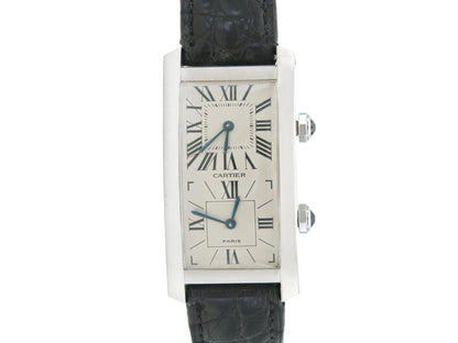 Cartier Tank Cintree Dual Time Watch