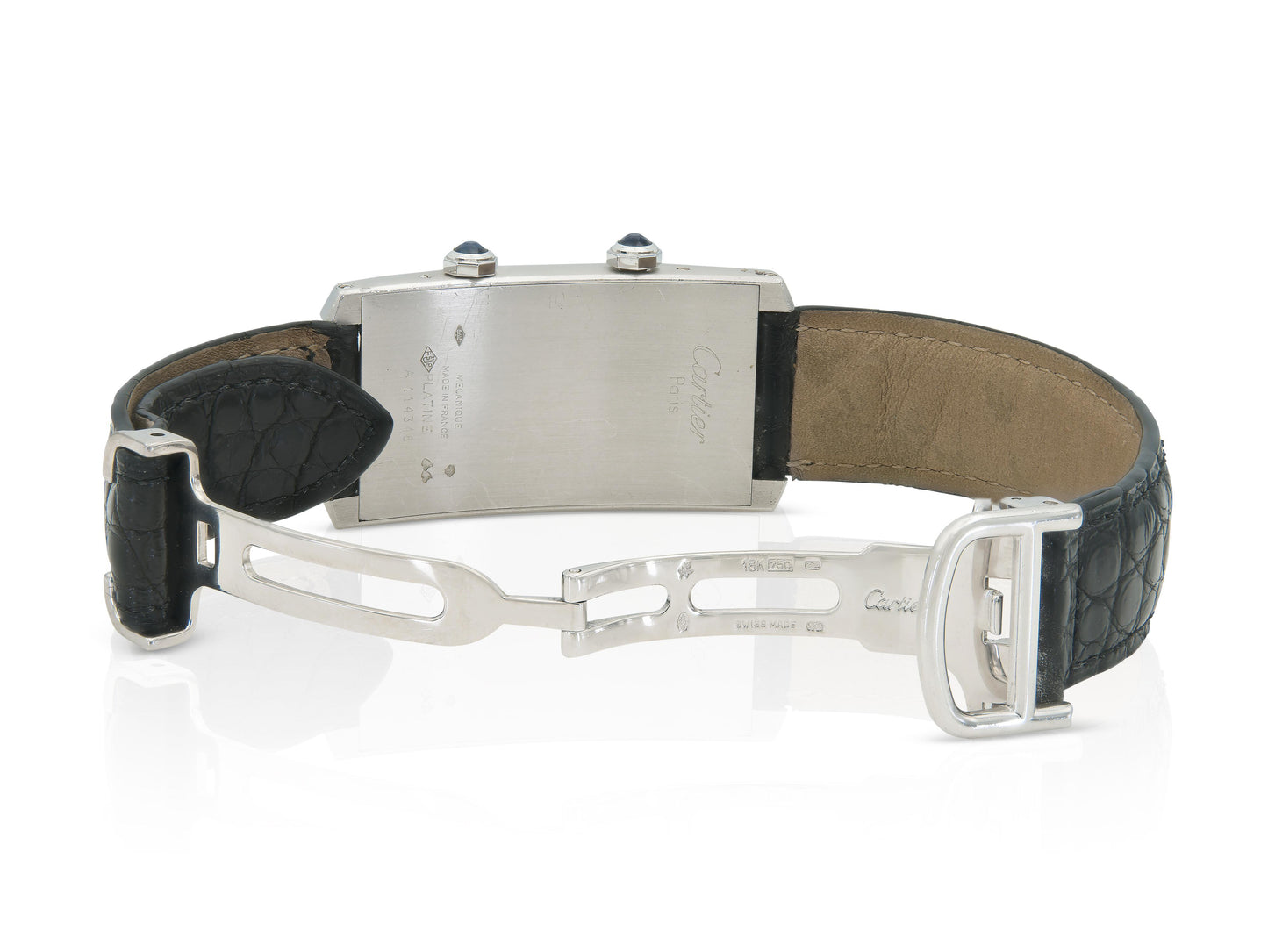 Cartier Tank Cintree Dual Time Watch