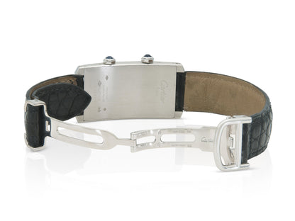 Cartier Tank Cintree Dual Time Watch
