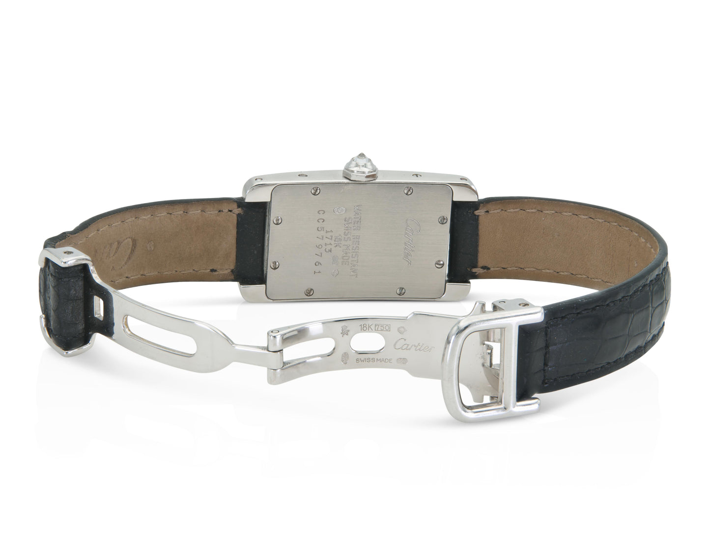 Cartier Tank Américaine Watch with Diamonds