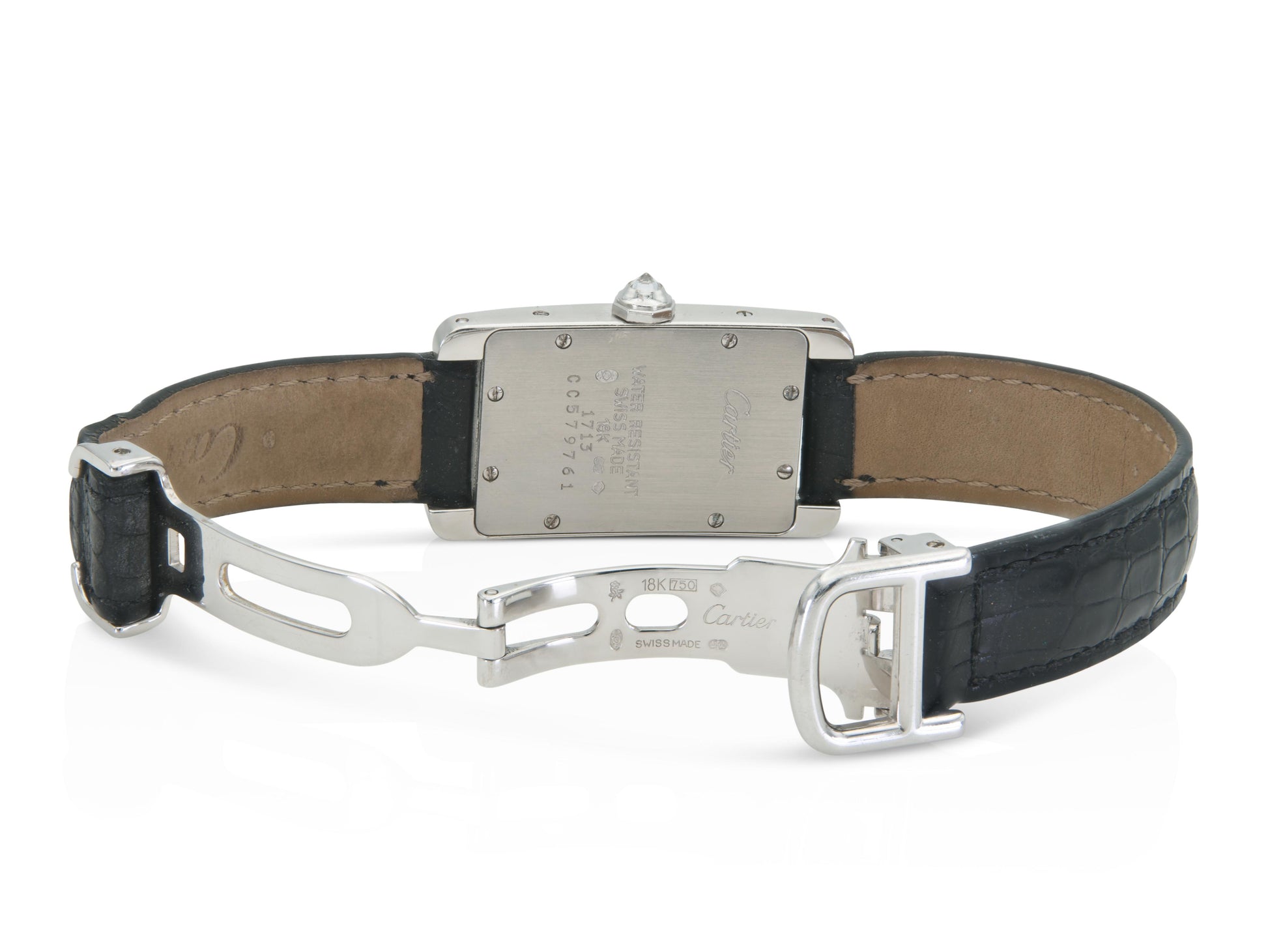 Cartier Tank Américaine Watch with Diamonds