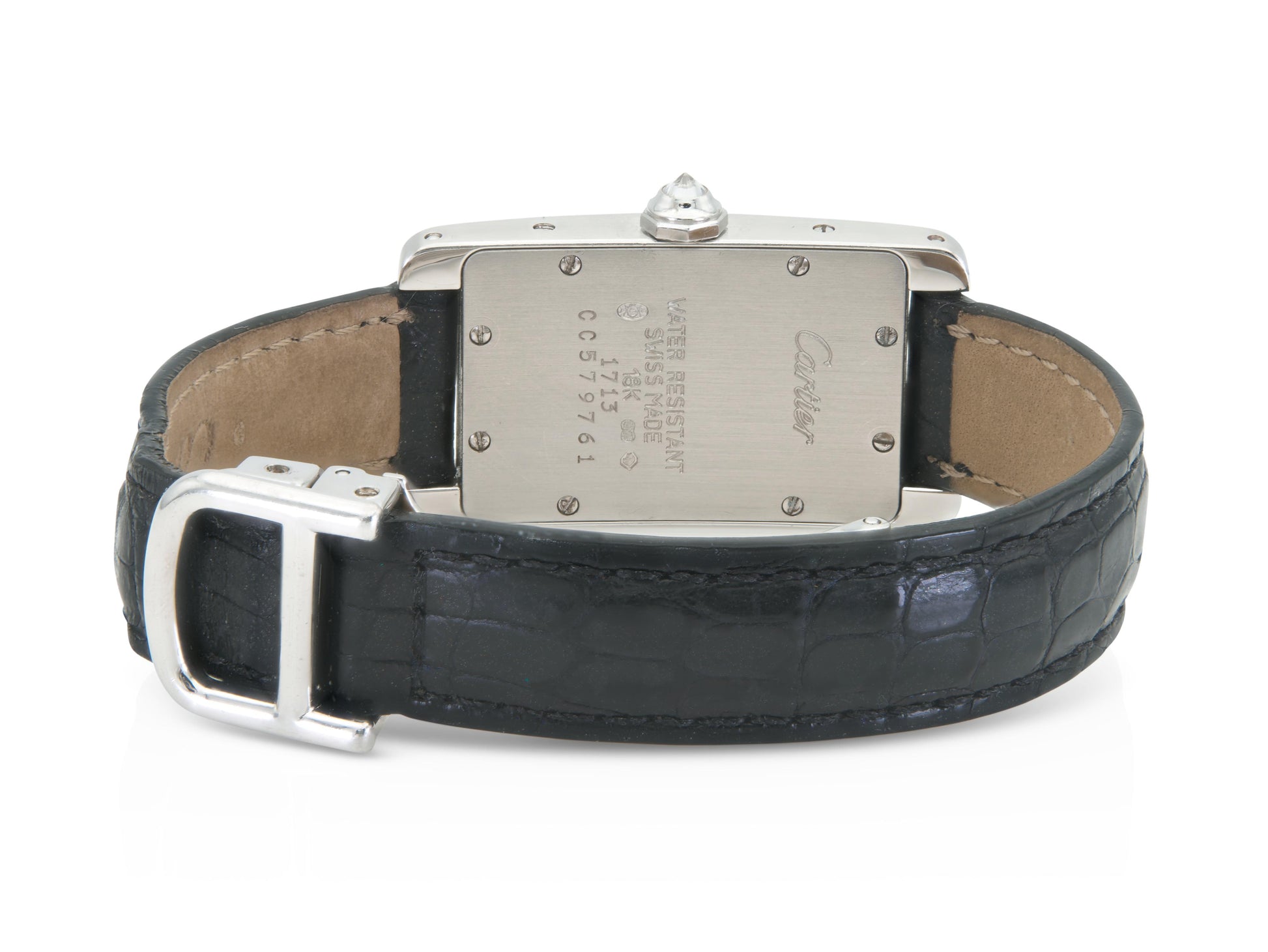 Cartier Tank Américaine Watch with Diamonds