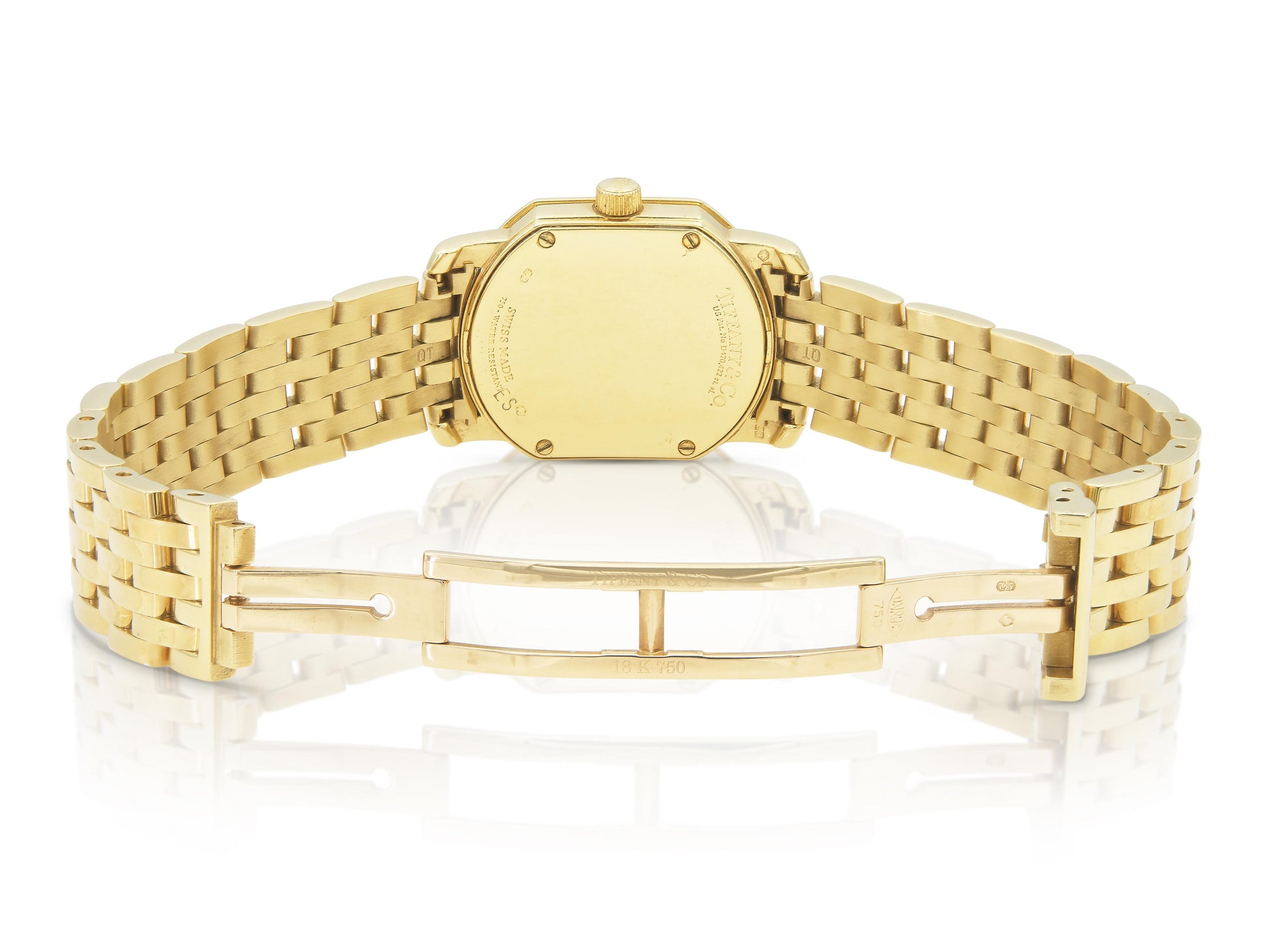 Tiffany & Co. Mark Coupe Resonator Gold Watch