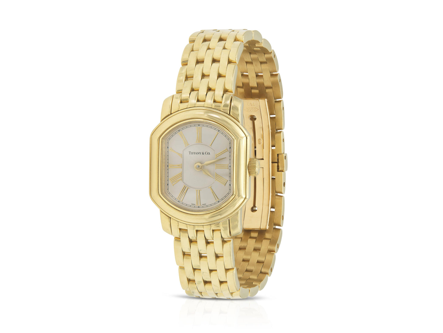Tiffany & Co. Mark Coupe Resonator Gold Watch