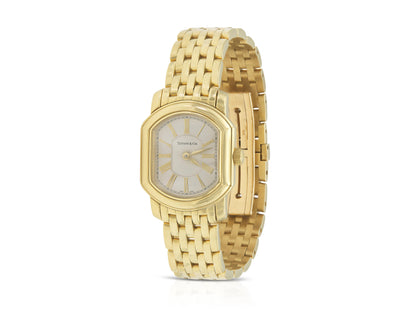 Tiffany & Co. Mark Coupe Resonator Gold Watch