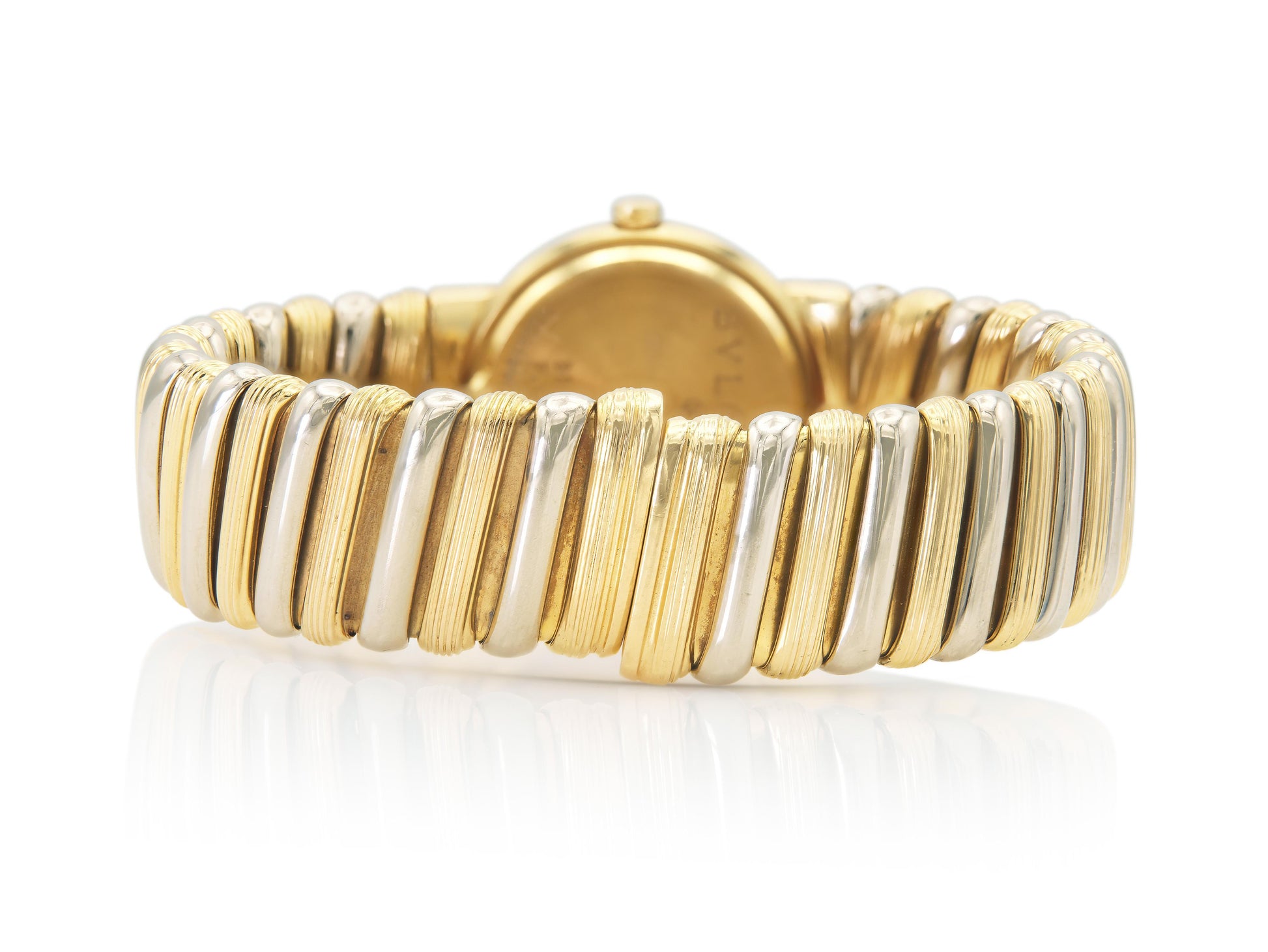 Vintage 1990s Bvlgari Two-Tone Watch