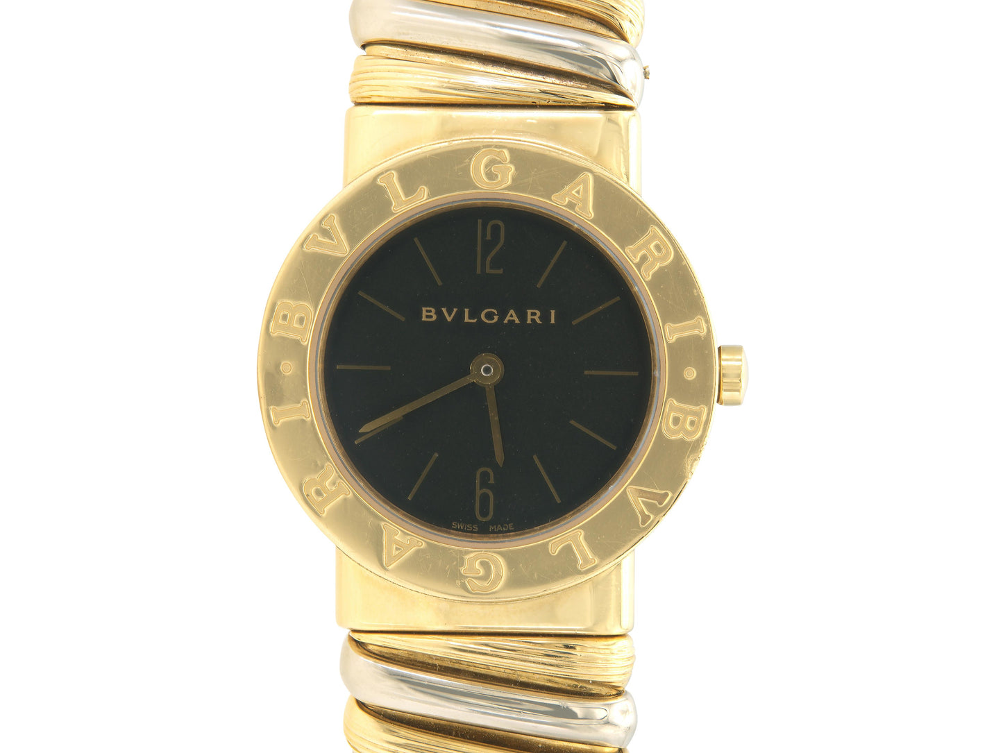 Vintage 1990s Bvlgari Two-Tone Watch