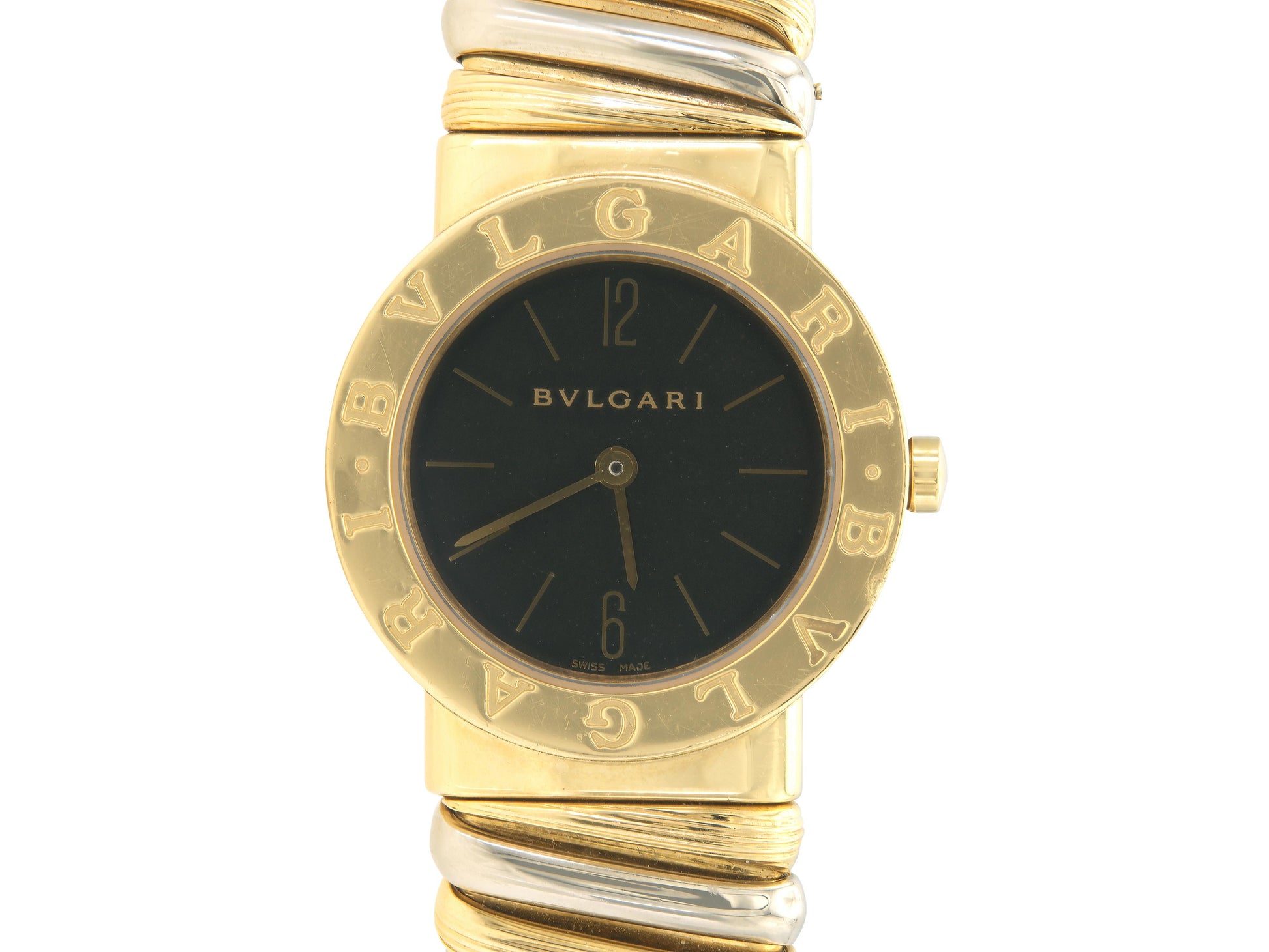 Vintage 1990s Bvlgari Two-Tone Watch